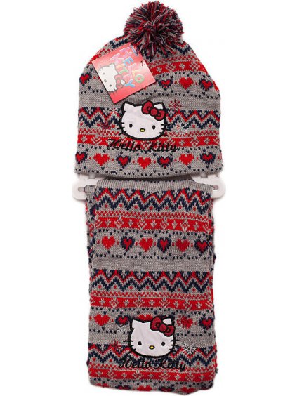 Hello Kitty téli szett lányoknak