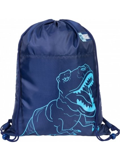 Könnyű kék tornazsák - T-rex (Méret ONE SIZE)