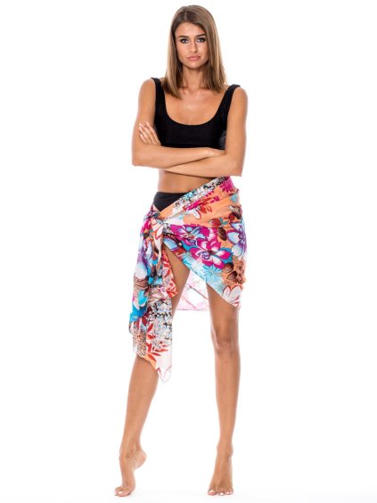 Színes virágos Pareo