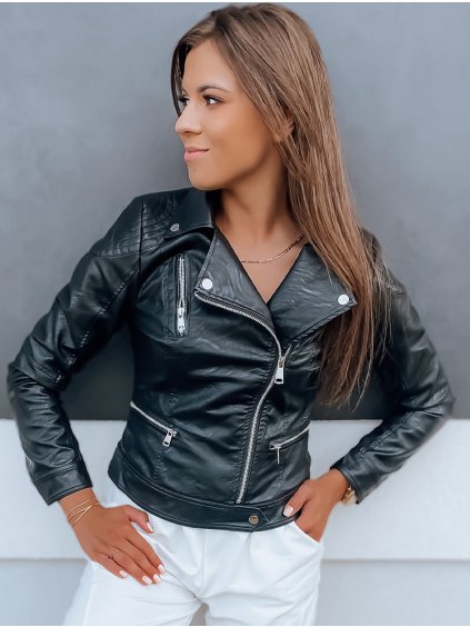 BLESS Fekete bőrkabát