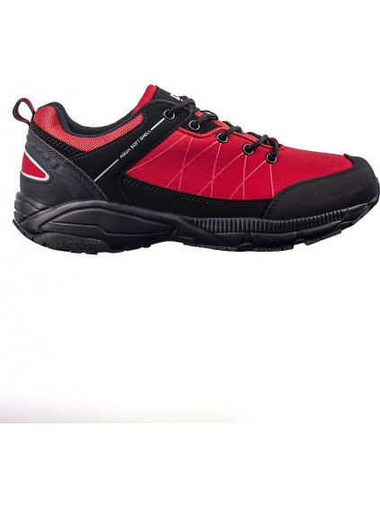 Férfi piros túrabakancs