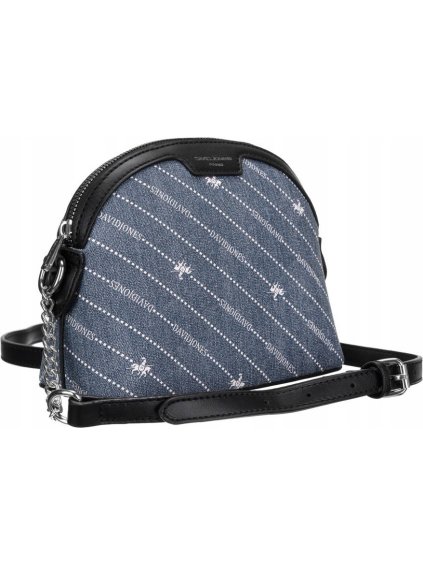 David Jones kék farmer crossbody táska