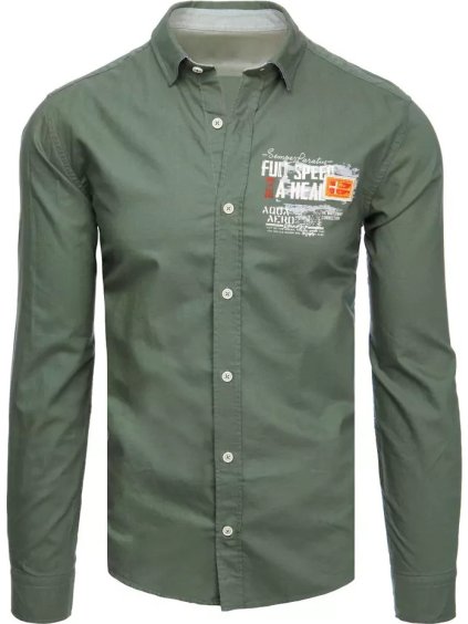 Zöld ing felirattal