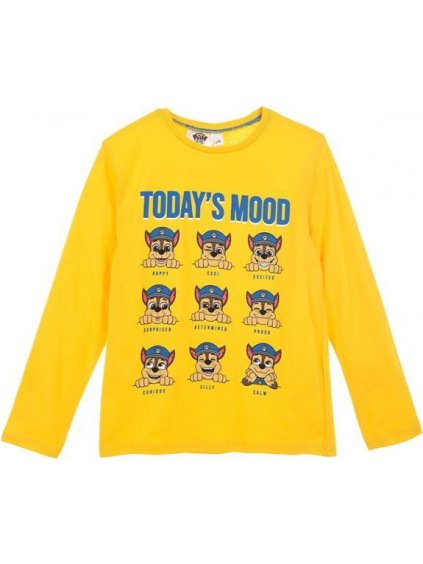 Sárga Mancs őrjárat póló hosszú ujjal