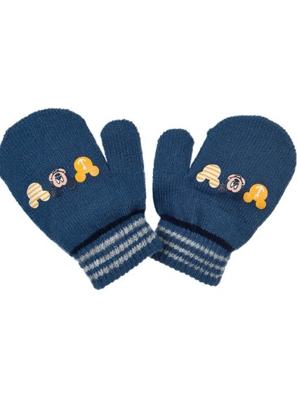 Miki egér kék gyerek kesztyű