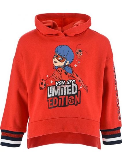 Miraculous Piros kapucnis pulóver