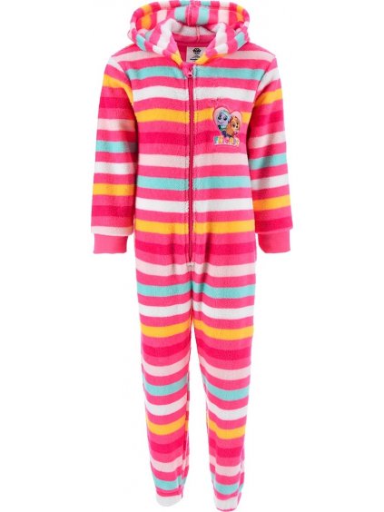 Mancs őrjárat csíkos plüss overál