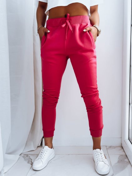 Rózsaszín női melegítőnadrág FITS