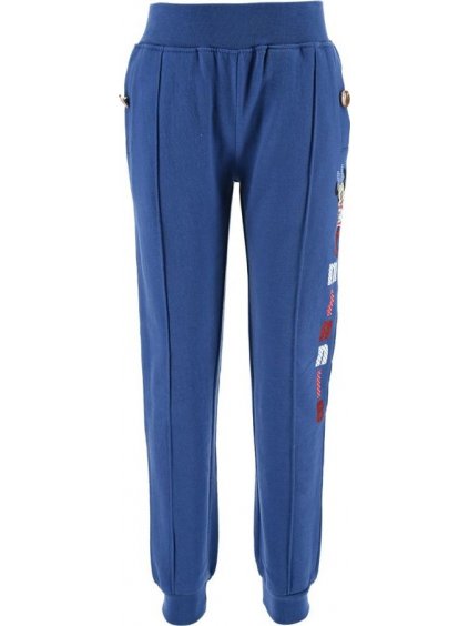 Kék lány melegítőnadrág Minnie díszítéssel