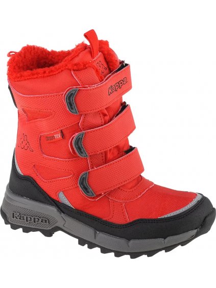 Piros fiú cipő Kappa Vipos Tex K