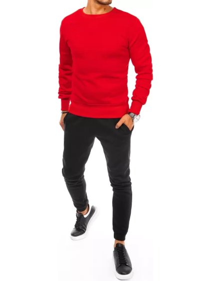 Piros és fekete tréningruha szett