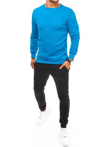 Fekete-kék tréningruha szett