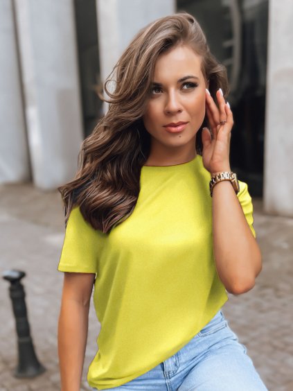 Sárga alapbasic póló MAYLA II