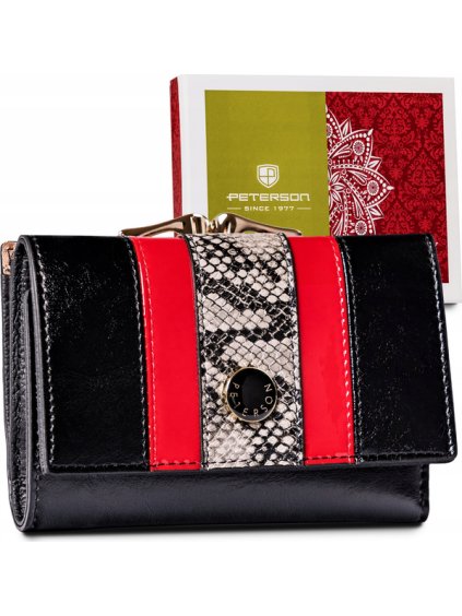 Peterson Fekete pénztárca RFID Y092