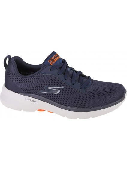 SÖTÉTKÉK FÉRFI TORNACIPŐ SKECHERS GO WALK 6 AVALO