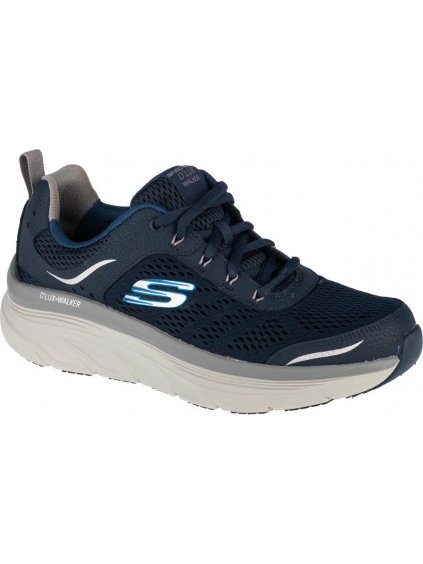 SÖTÉTKÉK FÉRFI TORNACIPŐ SKECHERS D'LUX WALKER