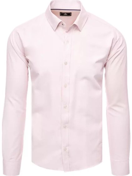 Világos rózsaszín egyszínű férfi ing