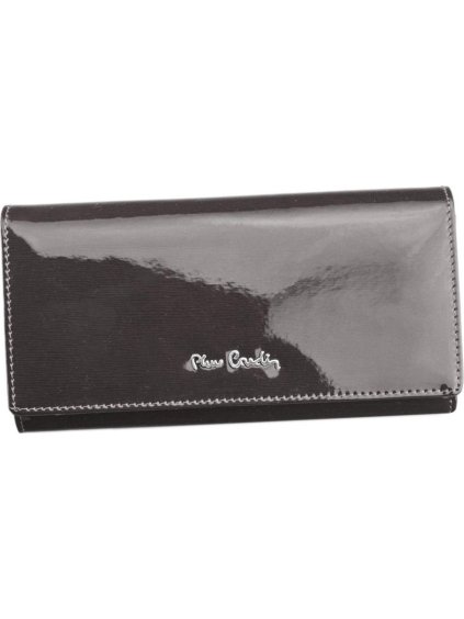 Pierre Cardin Grey fényes stílusos pénztárca U019
