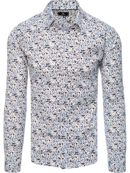 Fehér mintás férfi ing