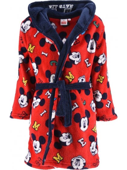 Piros fiú köntös Mickey egér