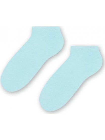 Világoskék női bokazokni Art. 052