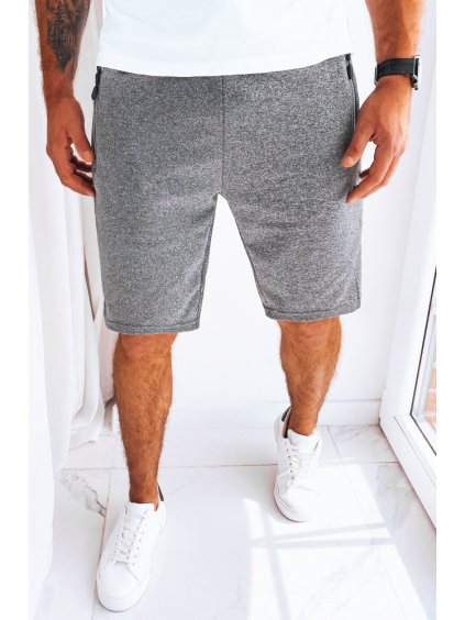 Sötétszürke kényelmes rövidnadrág