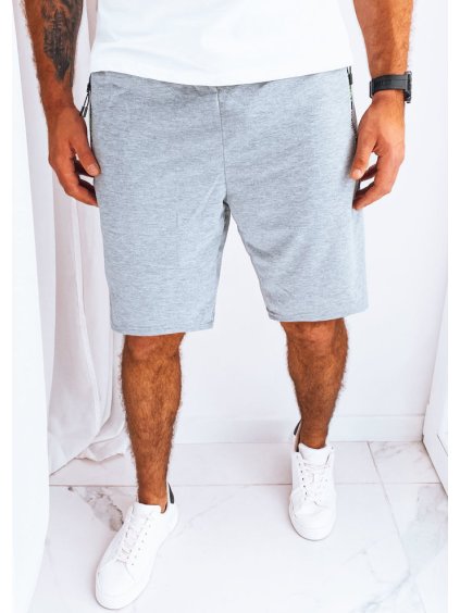 Világosszürke rövid melegítőnadrág