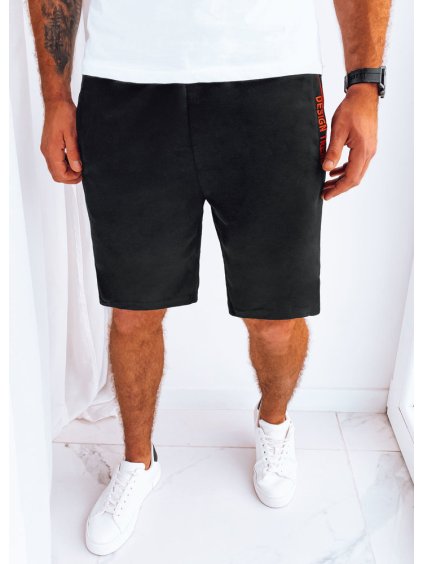 Fekete férfi rövid melegítőnadrág