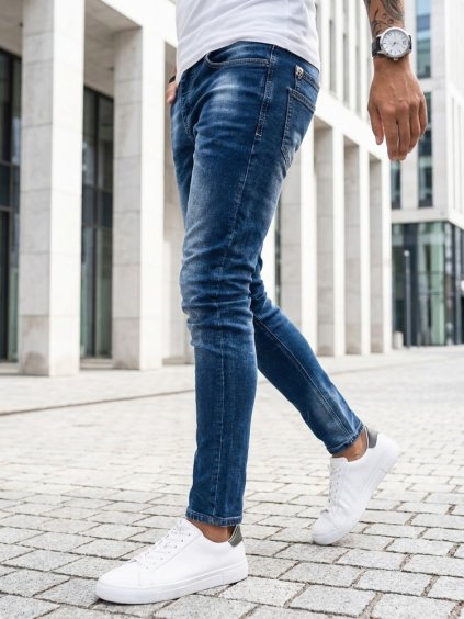 Sötétkék farmernadrág