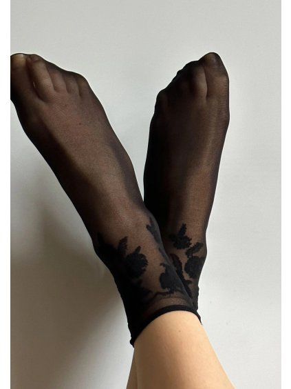 Nylon zokni mintával Veneziana Jana