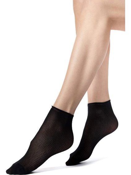 Nylon zokni Veneziana Puntini 20 den