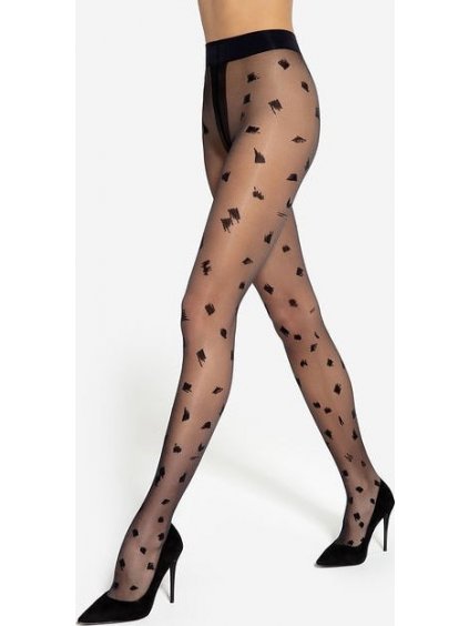 Fekete nylon mintákkal Gatta Arti vz.04 20 den