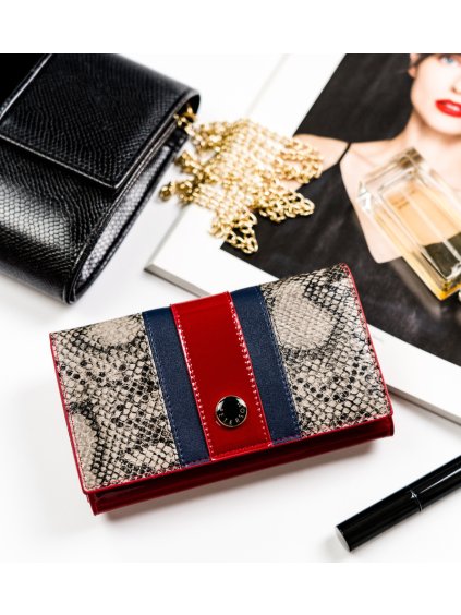 Peterson női pénztárca Y043 - színes mintákkal