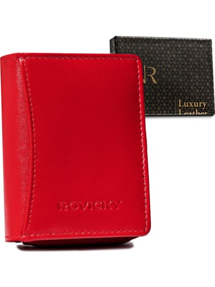 Rovicky Red női bőr kis pénztárca V154