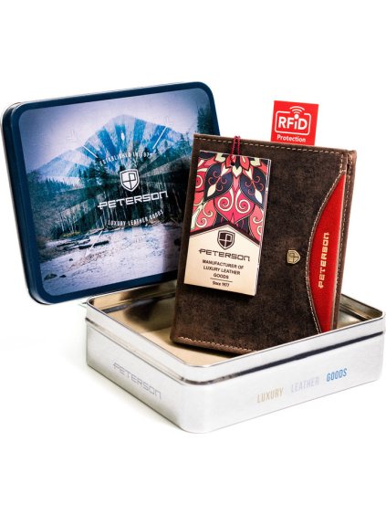 Peterson barna pénztárca W042