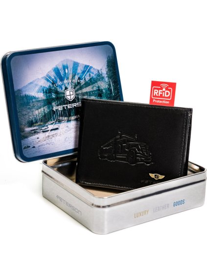 Peterson Black Wallet Truck W044