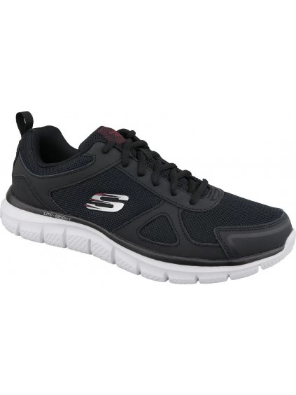 Fekete férfi tornacipő Skechers Track-Scloric 52631-BKRD