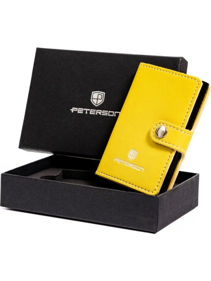 Peterson sárga kártyatartó Y216