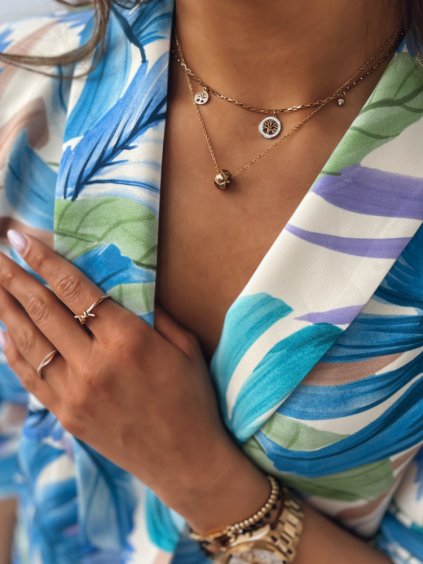 Arany nyaklánc medállal WAIMANALO