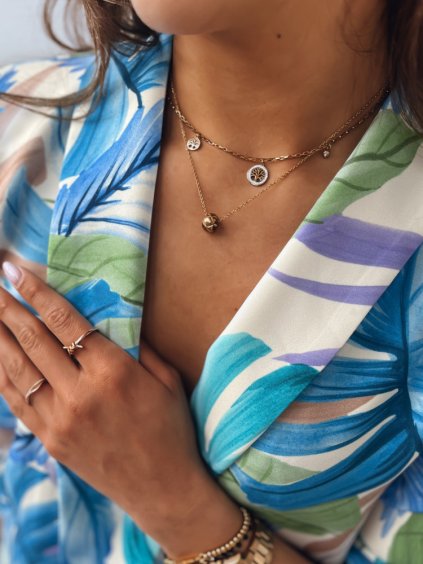 Arany nyaklánc medállal PLAYA