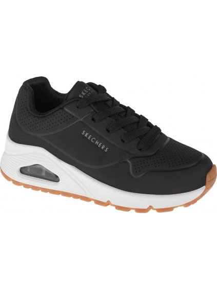 Fekete lány tornacipő Skechers Uno Stand On Air