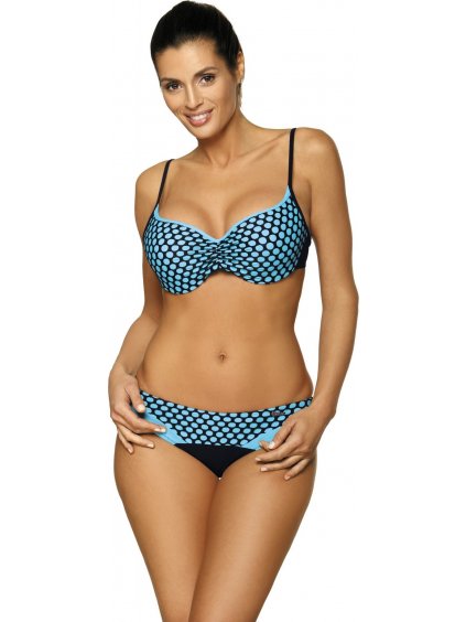 Világoskék pöttyös bikini Rosaline Skipper