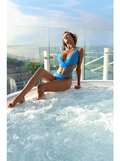 Türkiz női fürdőruha Cobaltica