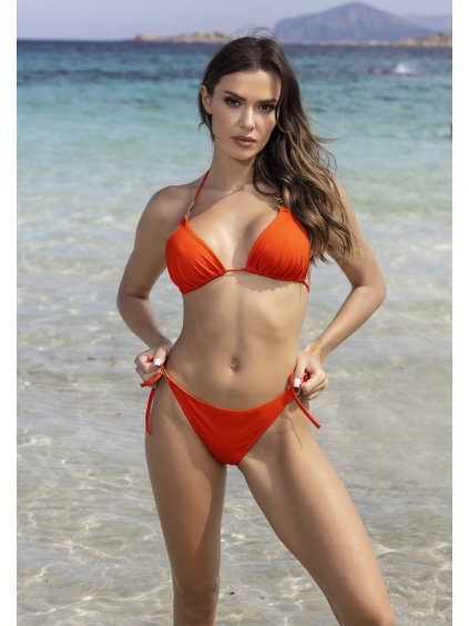 Narancssárga bikini díszekkel Amelia