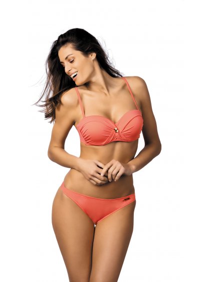 Sötét sárgabarackszínű női bikini Brittany Coral