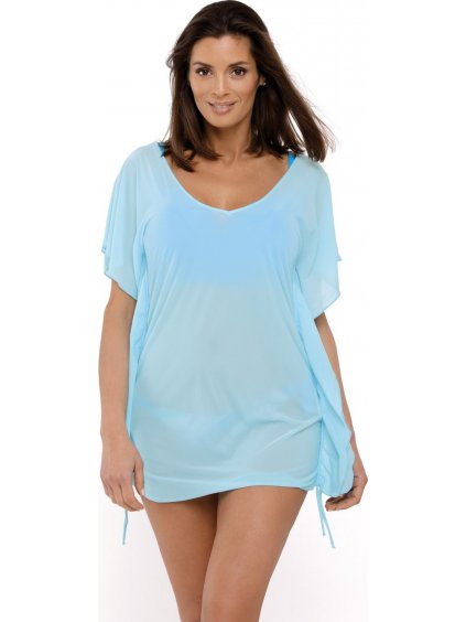 Világoskék strandtunika fürdőruhához Kaya Fata