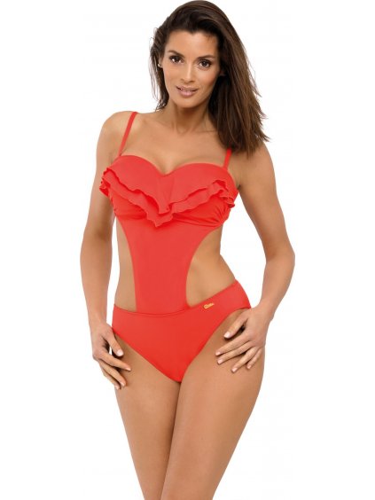 NARANCSSÁRGA MONOKINI FODORRAL BELINDA PORTLAND