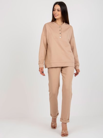 Világos barna tréningruha szett