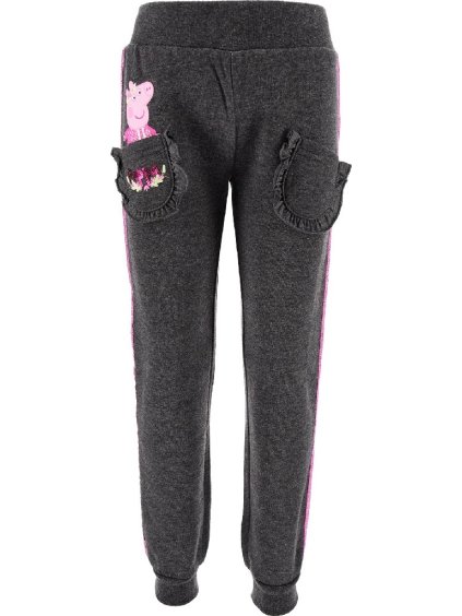 Sötétszürke lány melegítőnadrág - Peppa Pig