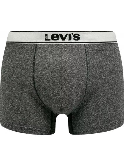 SÖTÉTSZÜRKE BOXER SZETT LEVI'S BOXER 2 PAIRS BRIEFS